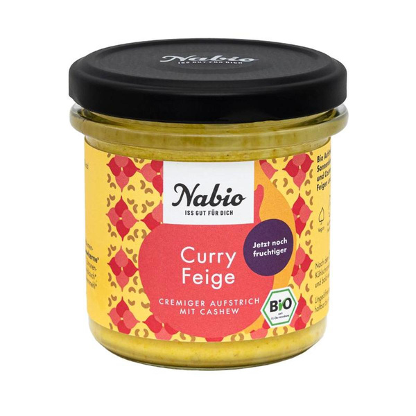 Produktfoto zu Cashewcreme Curry Feige, 135g