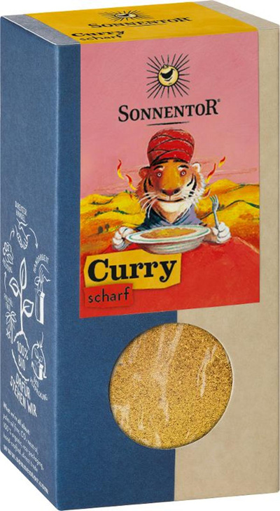 Produktfoto zu Curry, scharf, 50g