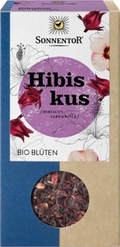 Produktfoto zu Hibiskustee, rote Malve, 80g