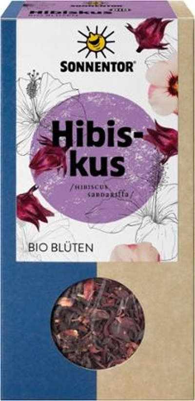 Produktfoto zu Hibiskustee, rote Malve, 80g