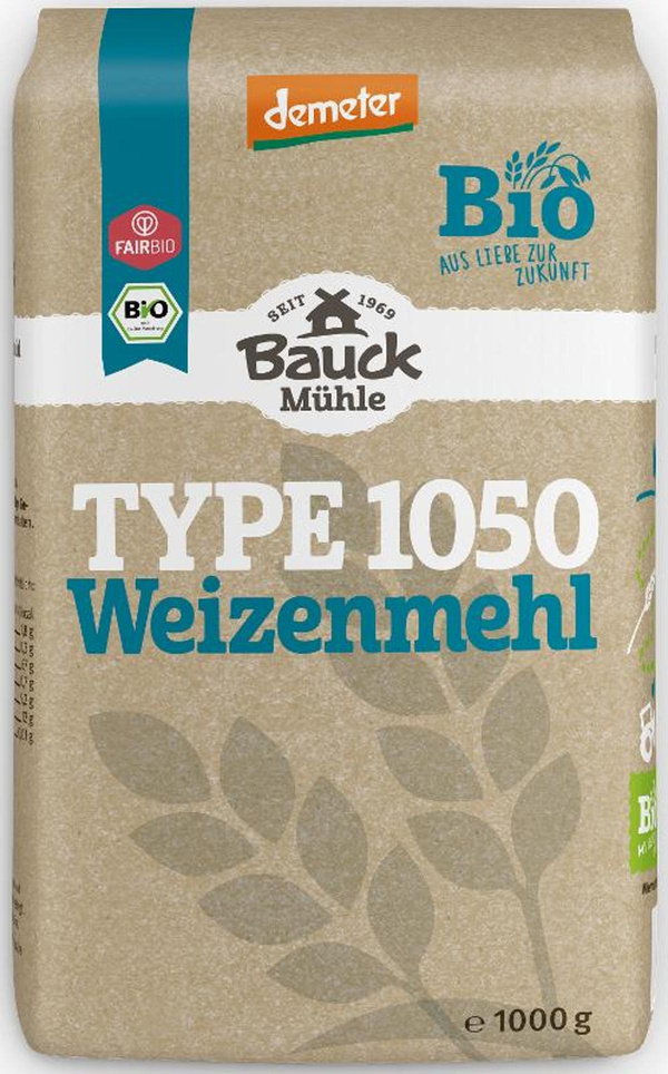 Produktfoto zu Weizenmehl Typ 1050, 1kg