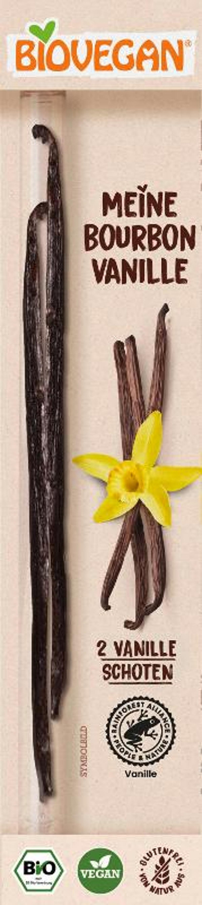 Produktfoto zu Vanilleschoten Bourbon, 2Stk