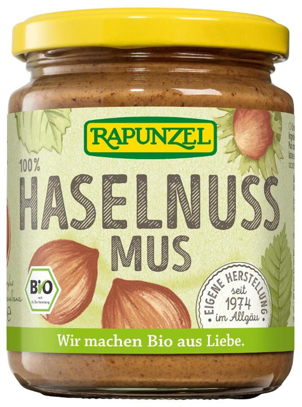 Produktfoto zu Haselnussmus, demeter, 250g
