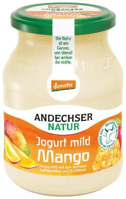 Produktfoto zu Joghurt, Mango, 500g