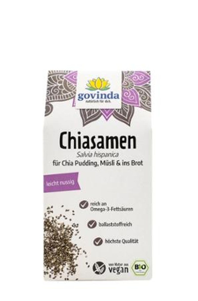 Produktfoto zu Chiasamen schwarz, 200g