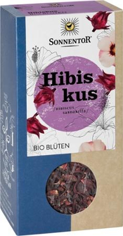 Produktfoto zu Hibiskustee, rote Malve, 80g