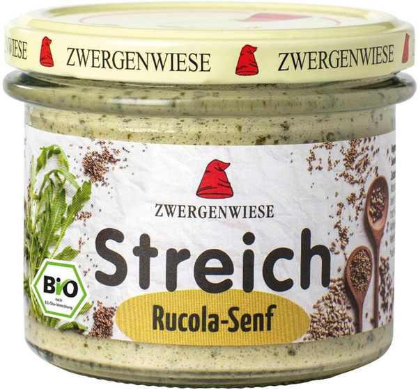 Produktfoto zu Rucola-Senf Streich, 180g
