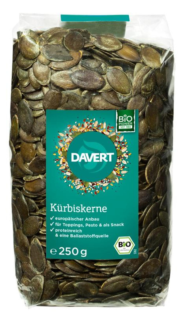Produktfoto zu Kürbiskerne, dunkelgrün, 200g