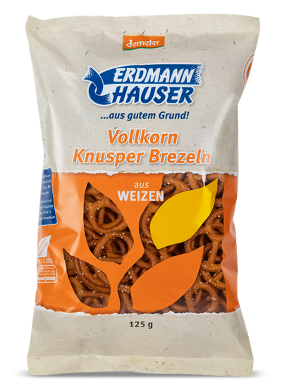 Produktfoto zu Vollkorn Knusper Brezel, 125g