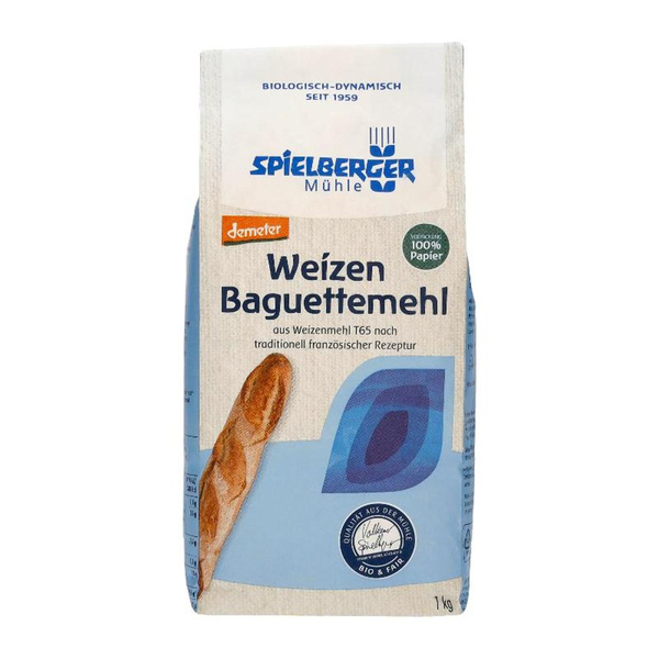 Produktfoto zu Weizen Baguettemehl 1kg