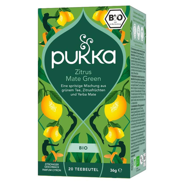 Produktfoto zu PUKKA Tee Zitrus Mate