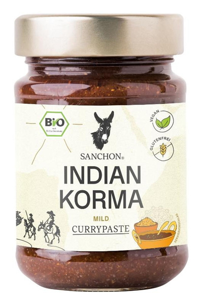 Produktfoto zu Currypaste Korma, nussig-mild, 190g
