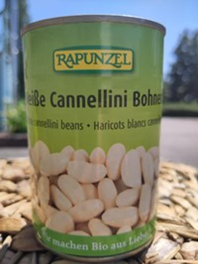 Produktfoto zu Weiße Cannellini Bohnen im Tetrapack 380g
