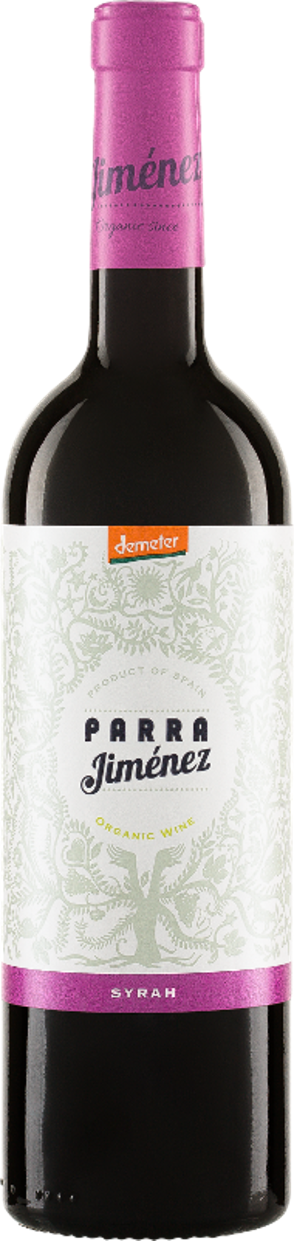 Produktfoto zu Syrah Parra, 0,75Ltr.