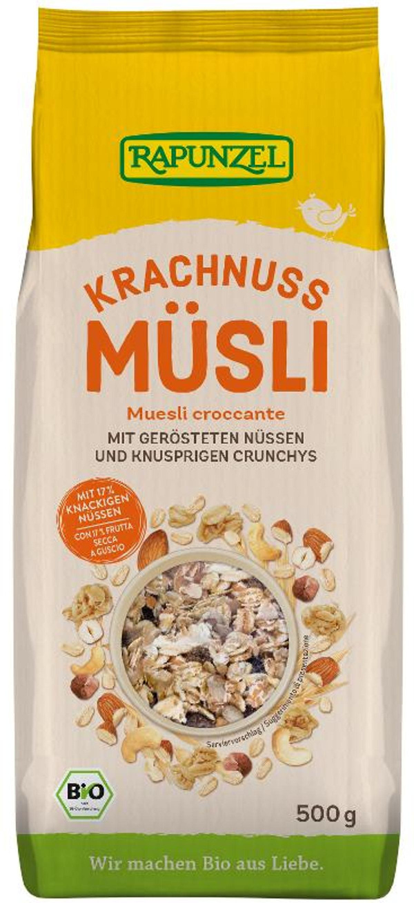 Produktfoto zu Krachnuss Müsli, 500g