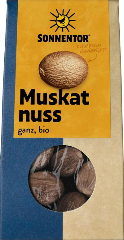 Produktfoto zu Muskatnüsse, 25g
