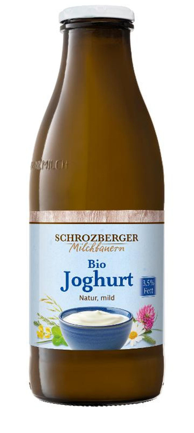 Produktfoto zu Jumbo Joghurt natur, 1 Ltr. in der Flasche