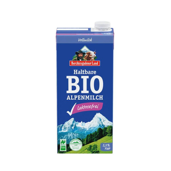 Produktfoto zu Laktosefreie H-Milch 3,5%, 1 Ltr.