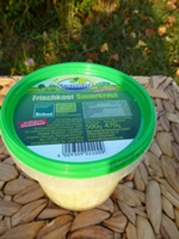Produktfoto zu Frischsauerkraut im Becher, 500g