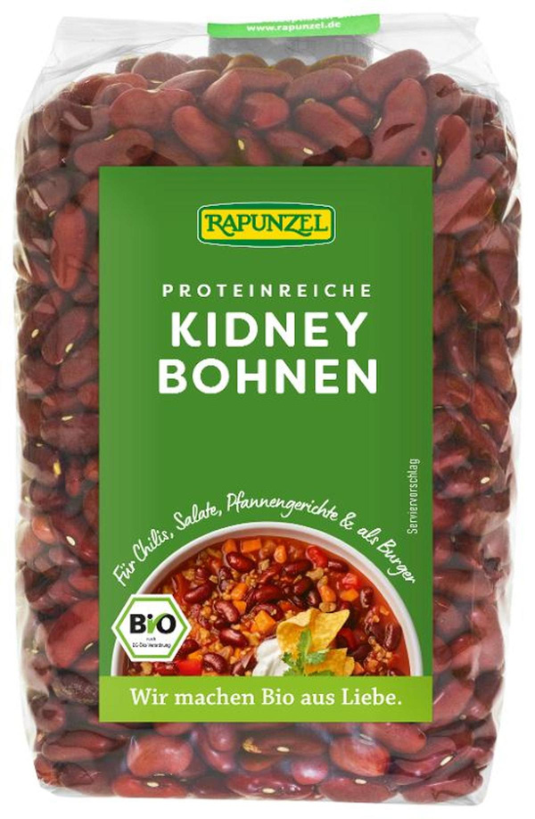 Produktfoto zu Rote Kidneybohnen, getrocknet, 500g