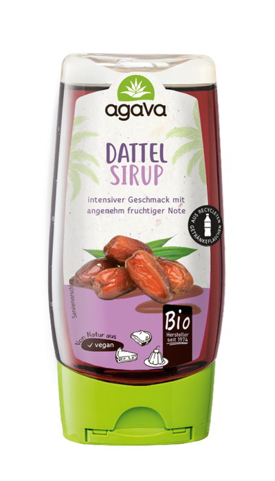 Produktfoto zu Dattelsirup, Spenderflasche, 350g