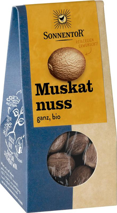 Produktfoto zu Muskatnüsse, 25g