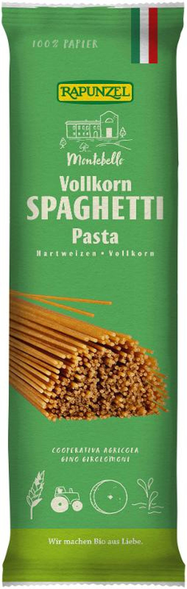 Produktfoto zu Spaghetti Vollkorn, 500g