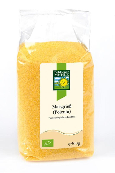 Produktfoto zu Polenta, Maisgrieß, 500g