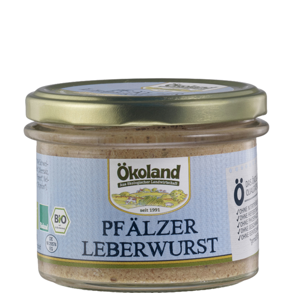 Produktfoto zu Leberwurst Pfälzer Art, 160g im Glas